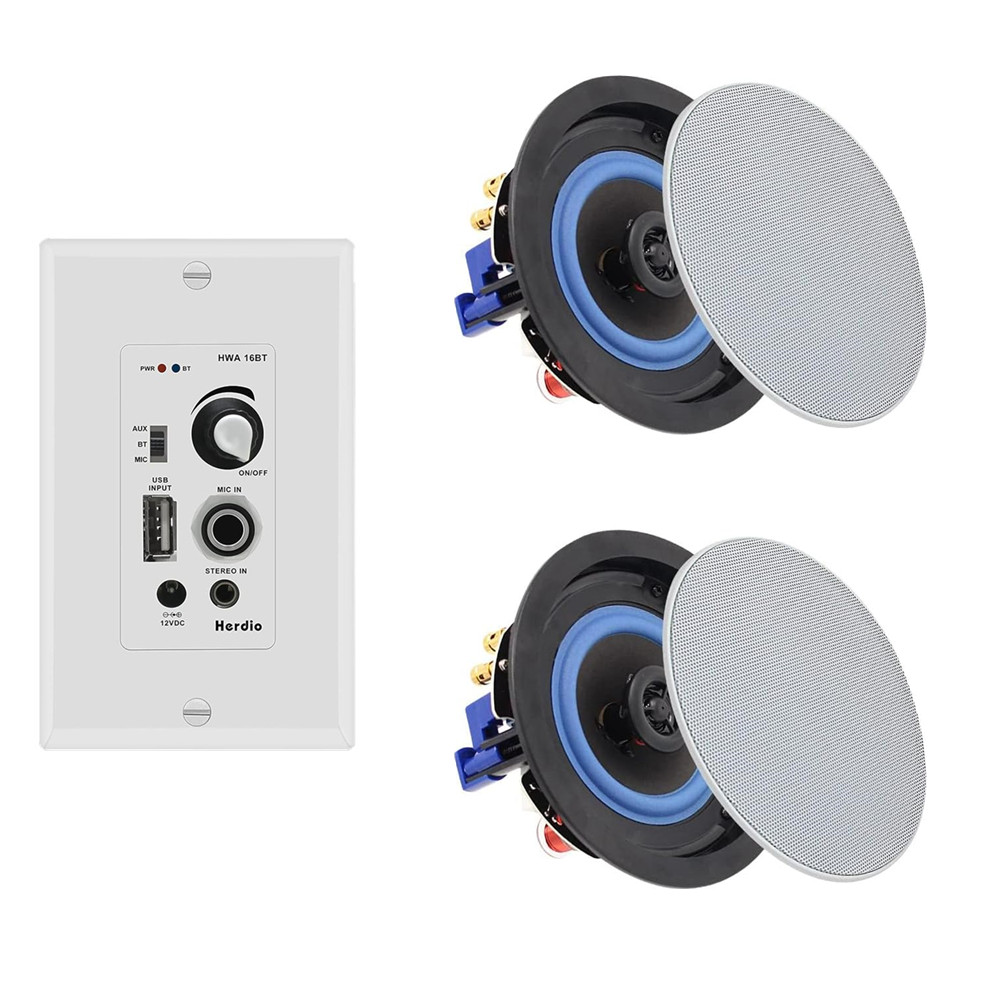 Home Cinema Denon - Herdio 4'' Bluetooth Ceiling Speakers 160W