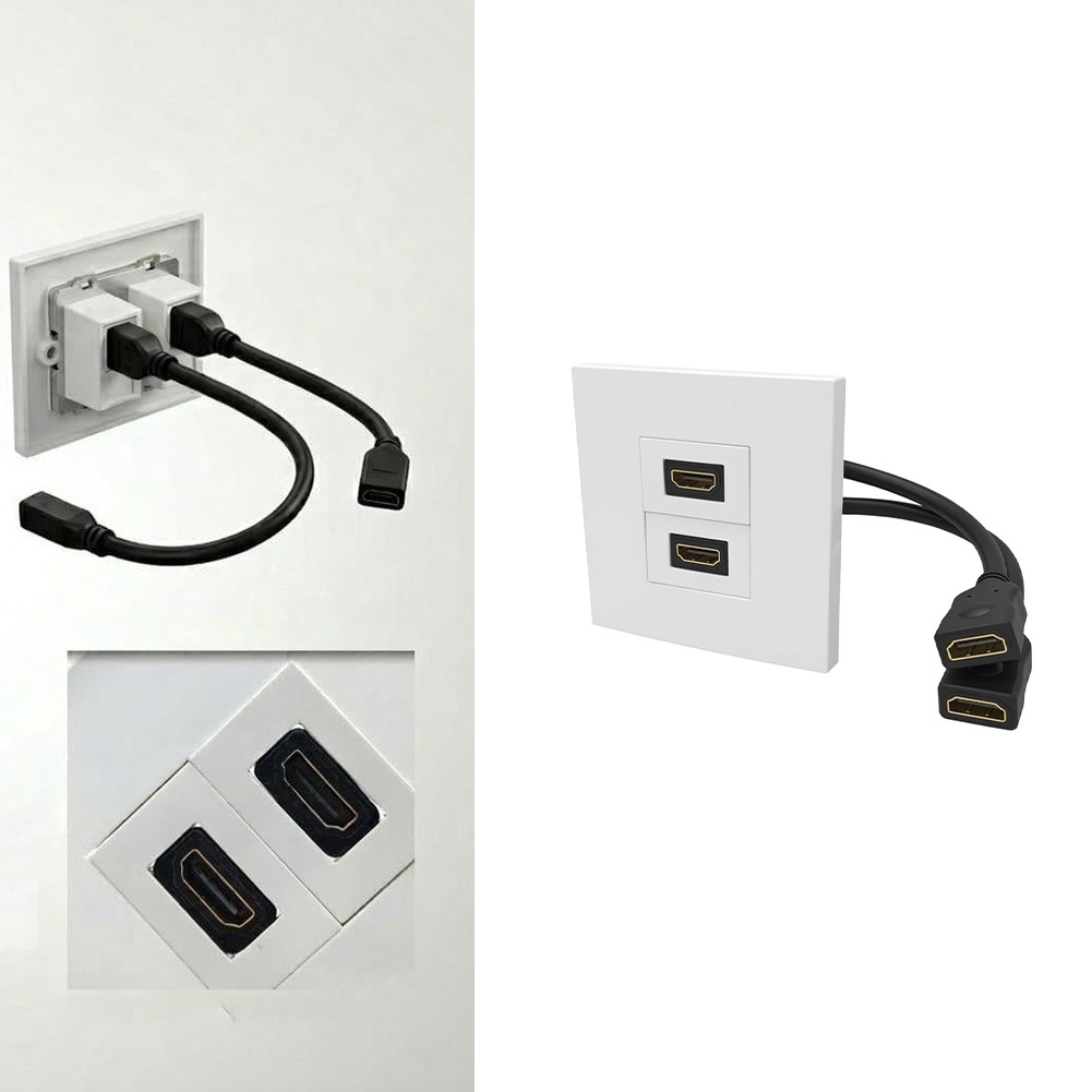 Dual Port Wall Plate with Pigt - огляд і ціна Home Cinema Gaming