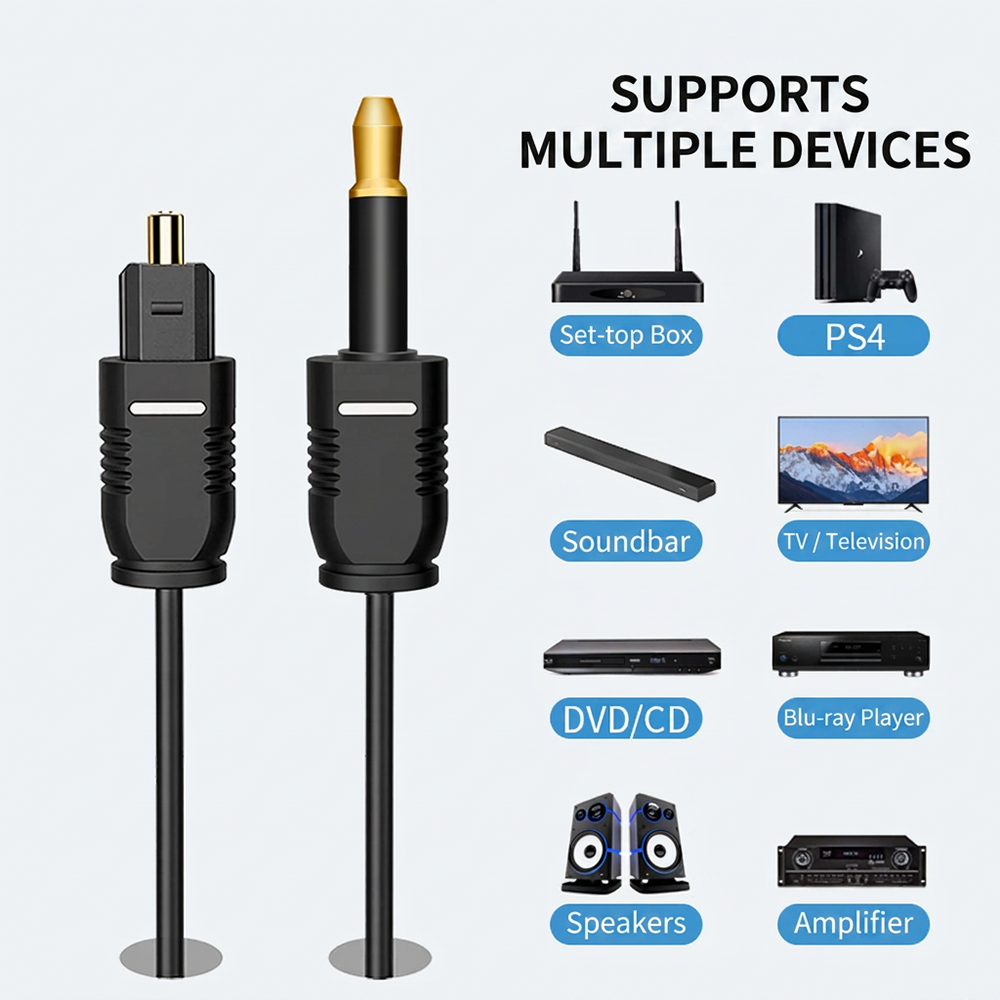 Optical Digital Audio Cable SP - огляд і ціна Home Cinema Tv