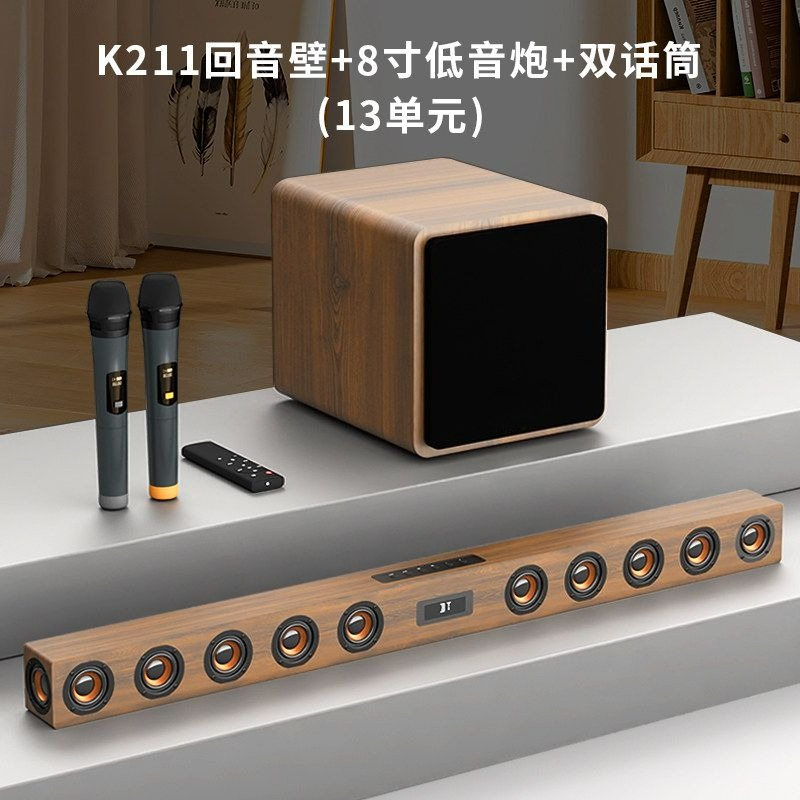 Wooden TV Audio Whispering Wal - огляд і ціна Home Cinema Karaoke Projector