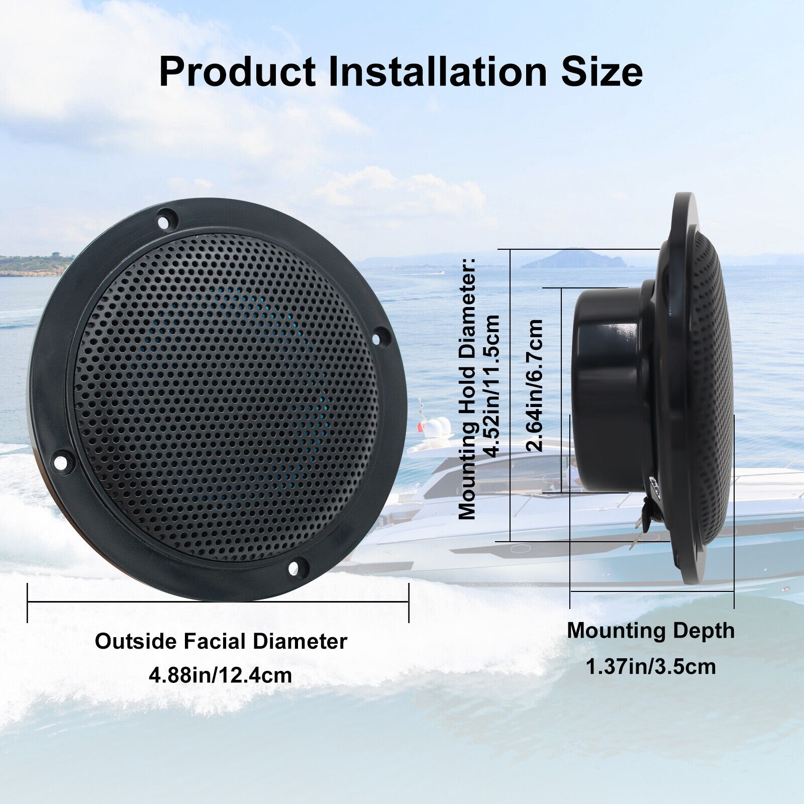 Herdio 4‘’ Bluetooth Marine Bo - огляд і ціна Home Cinema Denon