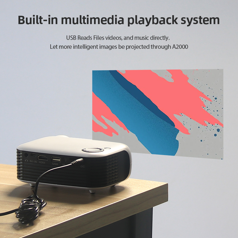 A2000 Mini Projector Portable  - огляд і ціна Home Cinema Gaming