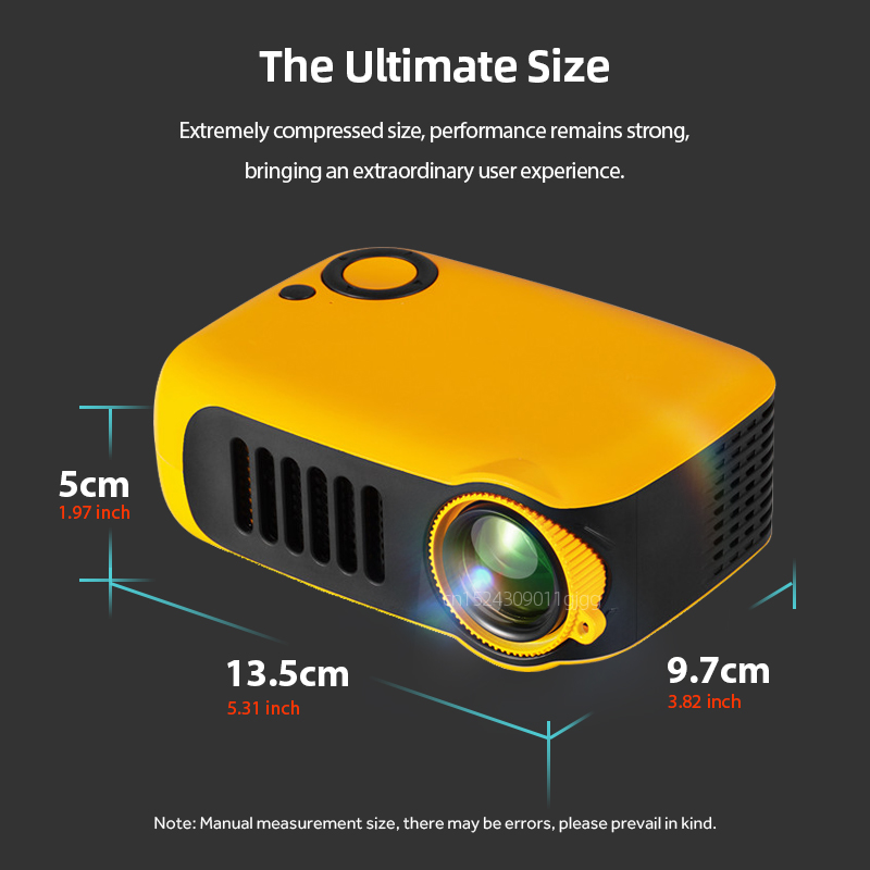 A2000 Mini Projector Portable  - огляд і ціна Home Cinema Gaming