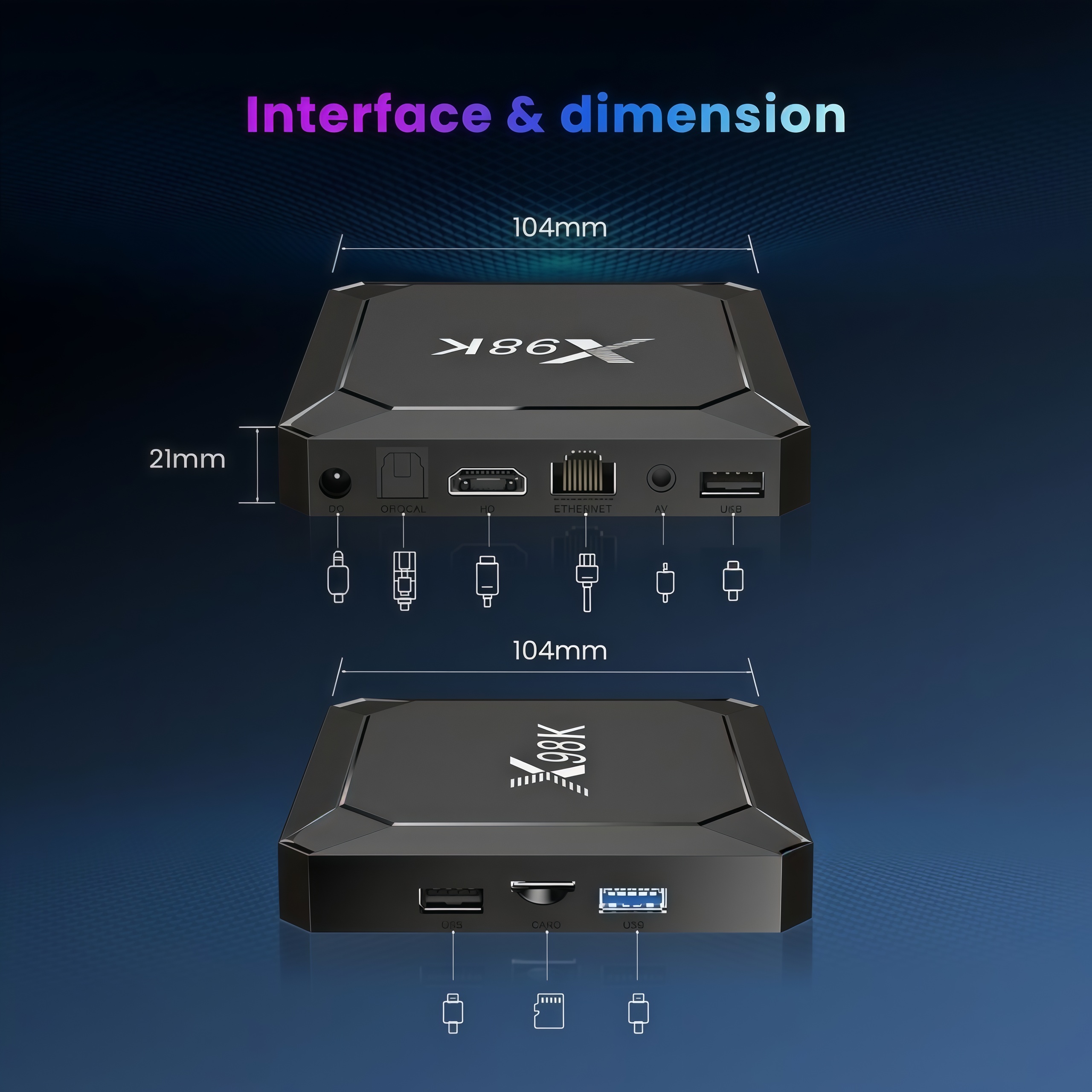 X98K Android 13 TV Box RK3528  - огляд і ціна Home Cinema Quad