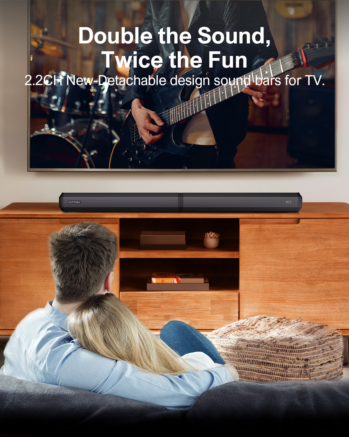 ULTIMEA 100W 2.2ch TV Sound Ba - огляд і ціна Home Cinema Tv