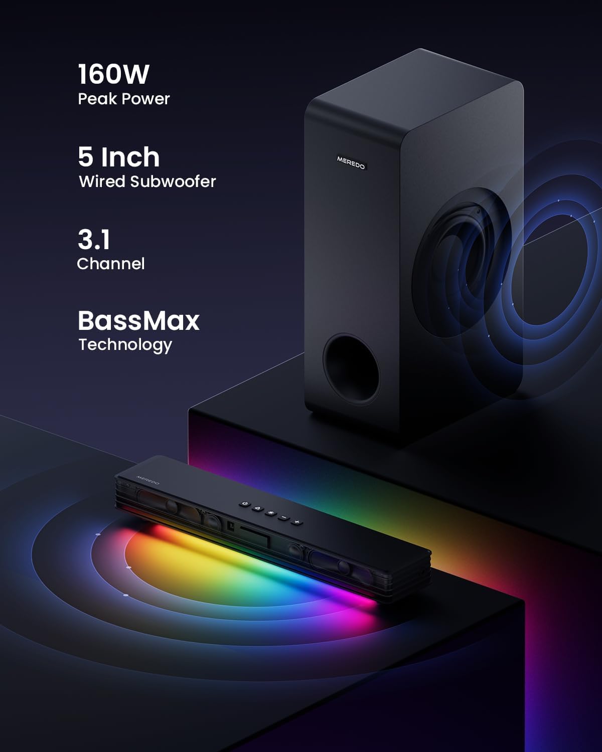 Sound Bar Subwoofer Smart Tv G - огляд і ціна Home Cinema Gaming