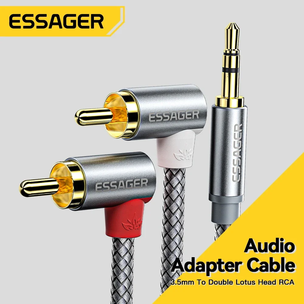 Essager 90 ° Angle RCA Audio S - огляд і ціна Home Cinema Tv