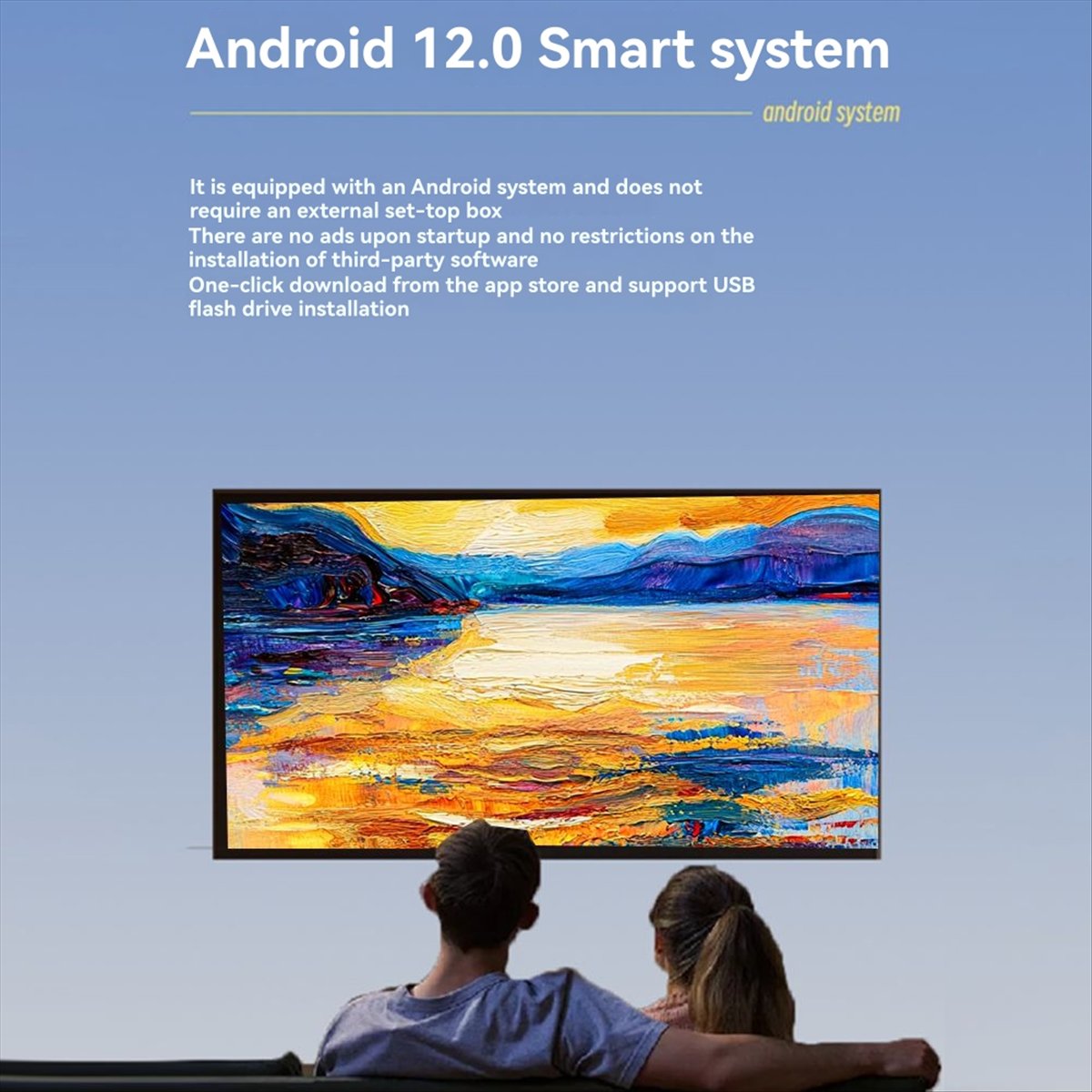 Top 1080P Projector for Androi - огляд і ціна Home Cinema Quad