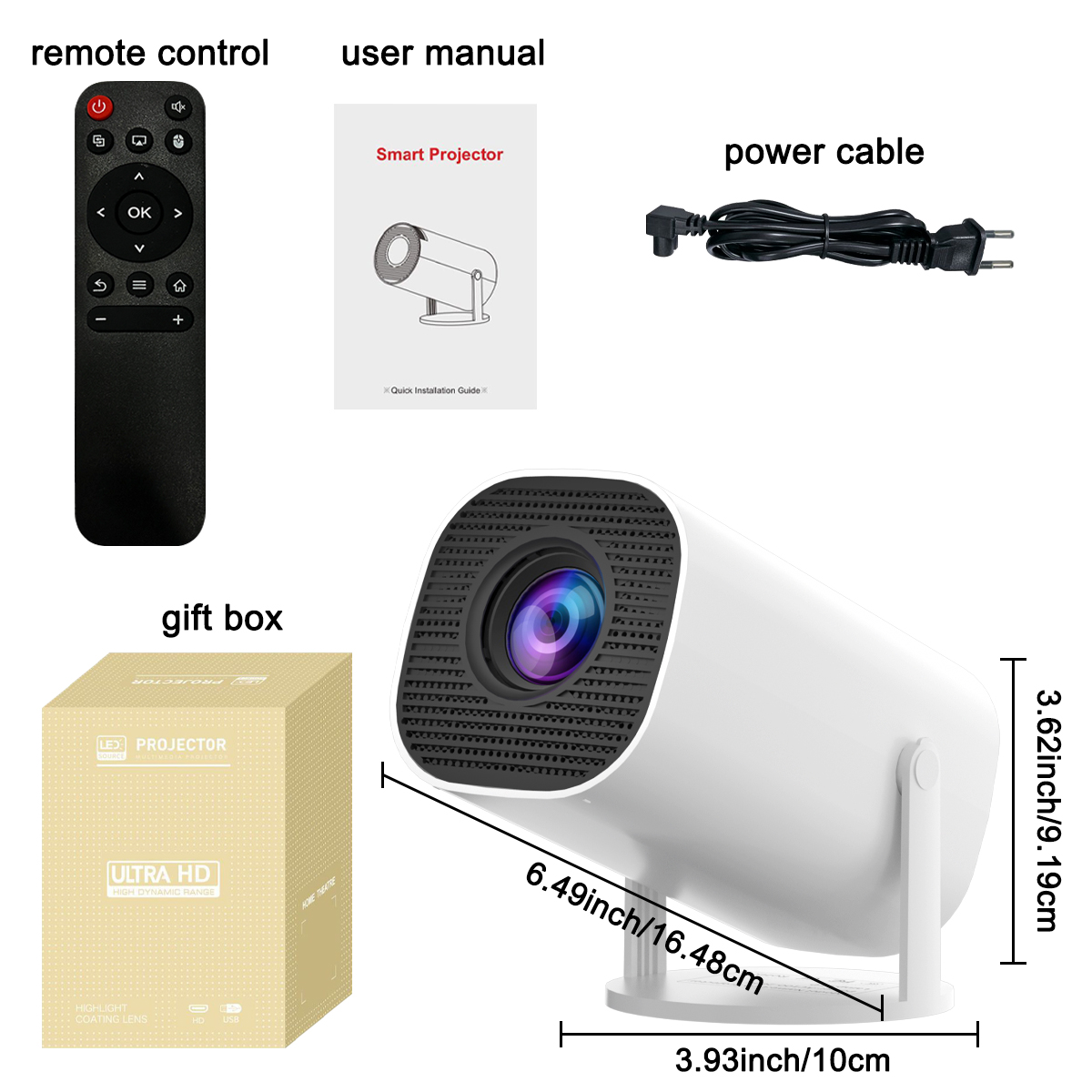 Mini Projector with WiFi & Blu - огляд і ціна Home Cinema Gaming