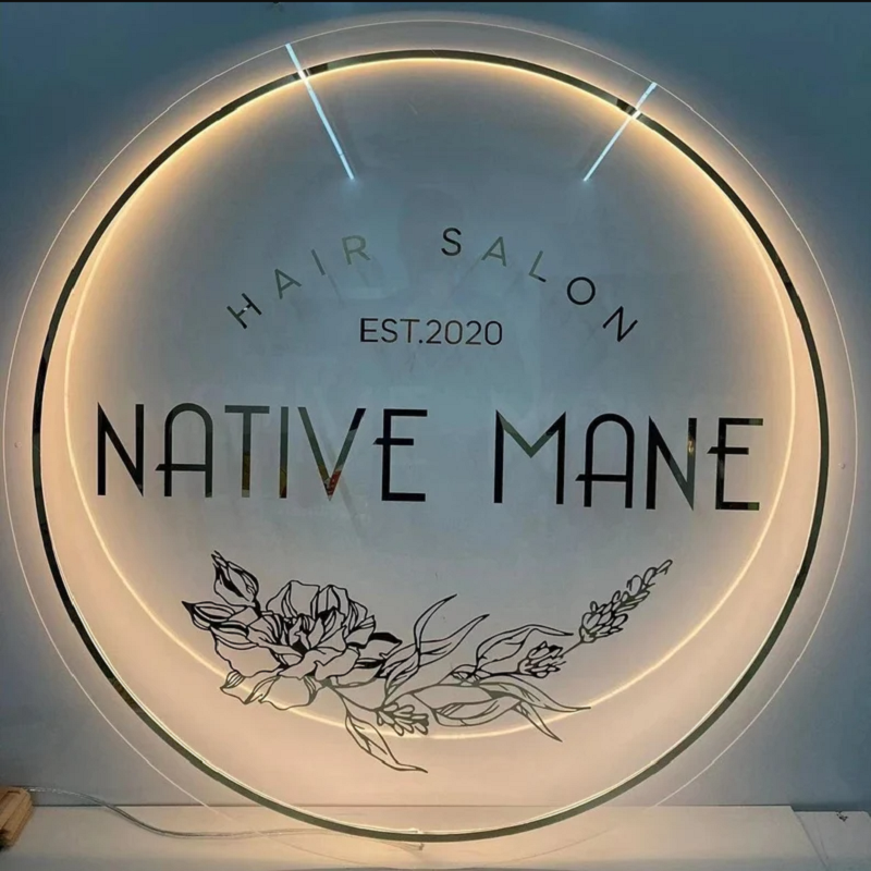 Business Neon Lights Mirror Lo - огляд і ціна Home Cinema Logo