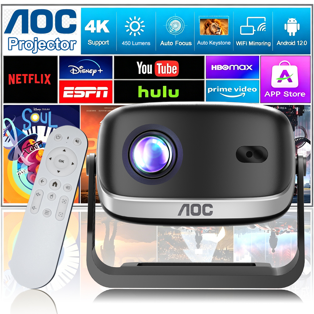 AOC Portable HD Smart Projecto - огляд і ціна Home Cinema Gaming