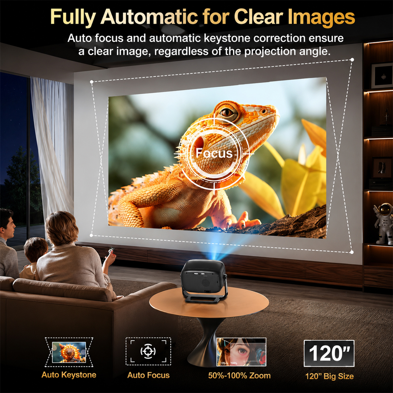 AOC Portable HD Smart Projecto - огляд і ціна Home Cinema Gaming