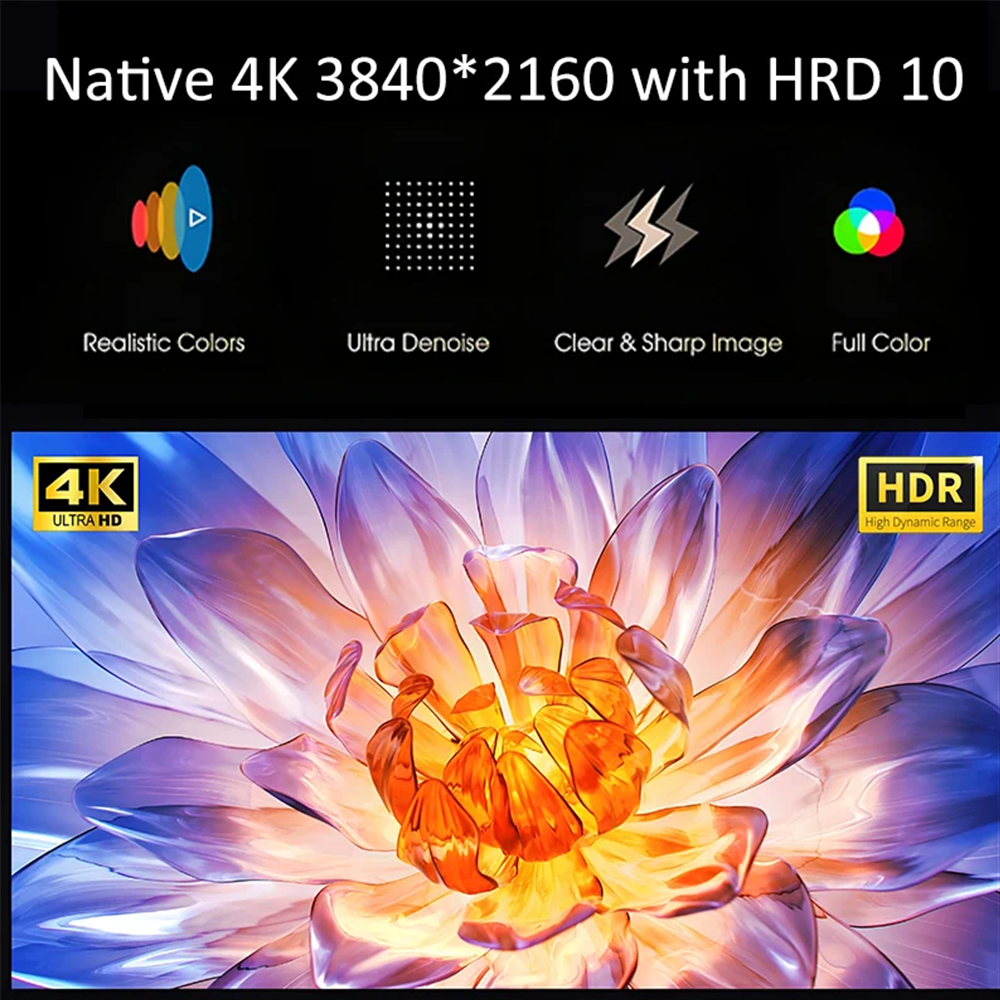 2025 hot sale ZXY 4K UHD 3840x - огляд і ціна Home Cinema Tv
