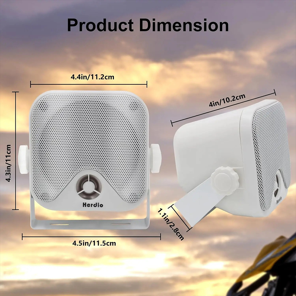 Herdio 4 Inch Marine Speakers  - огляд і ціна Home Cinema Denon