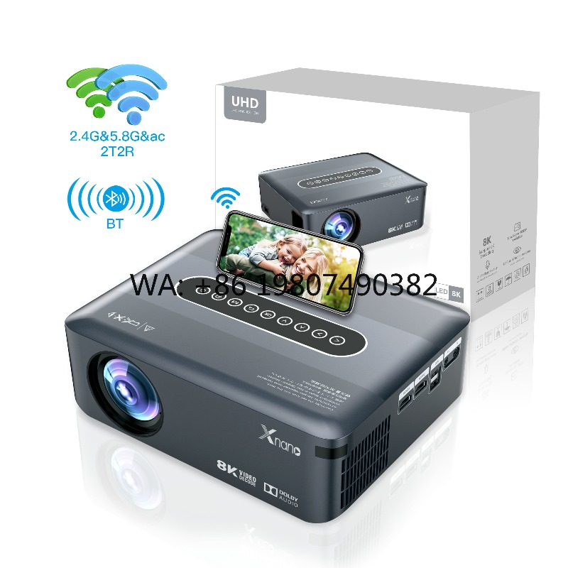 Full HD 1080P 4K LED Projector - огляд і ціна Home Cinema Quad