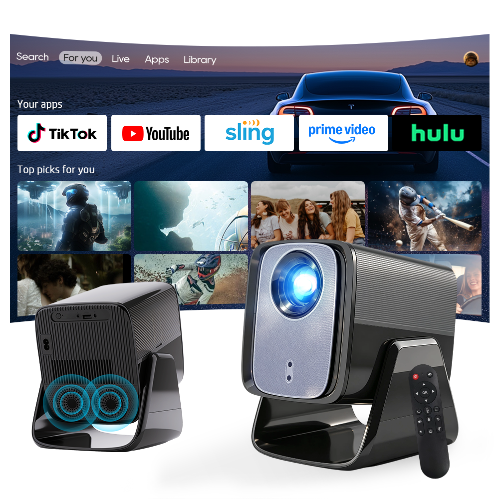 LYNCast Smart Projector with W - огляд і ціна Home Cinema Gaming