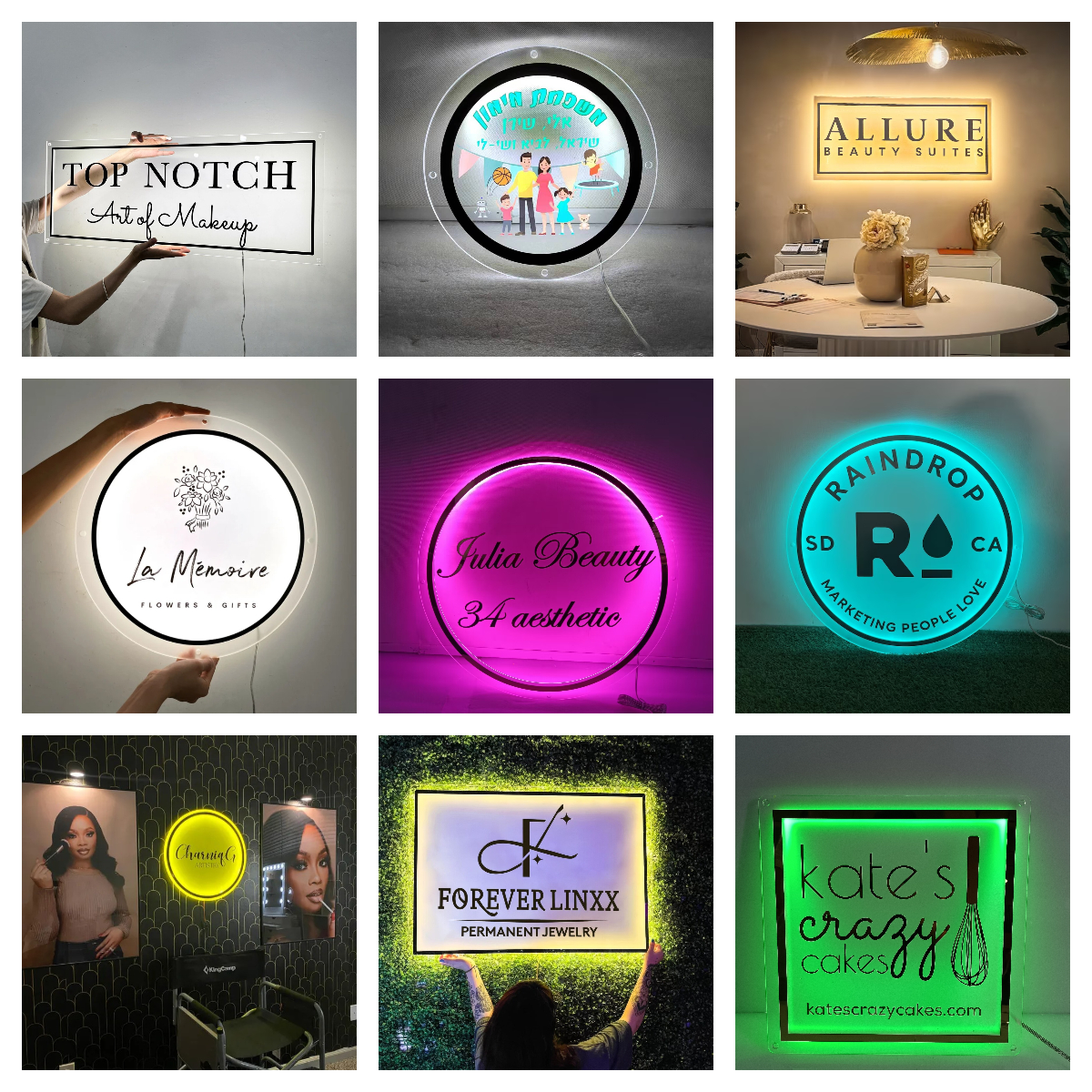 Custom Acrylic Signs Business  - огляд і ціна Home Cinema Logo