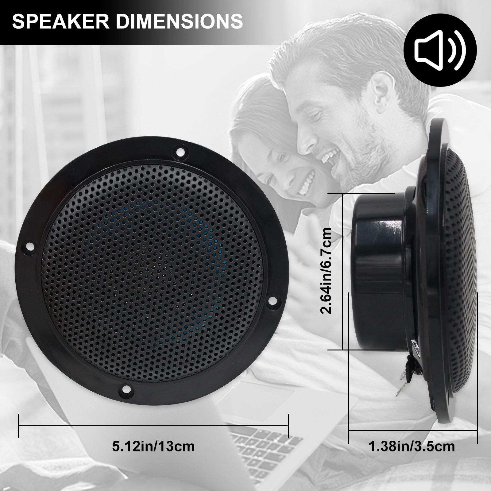 Herdio 4 Inch Ceiling Bluetoot - огляд і ціна Home Cinema Denon