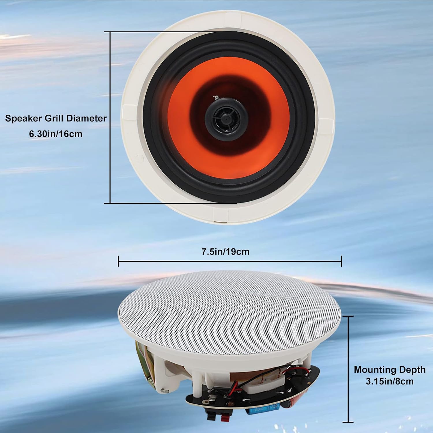 Herdio 6.5'' Bluetooth Ceiling - огляд і ціна Home Cinema Denon
