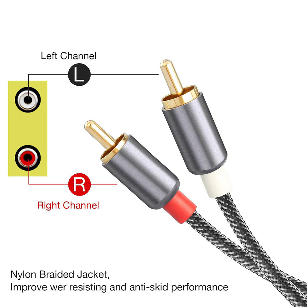 2RCA To 2 RCA Male To Male Aud - огляд і ціна Home Cinema Tv