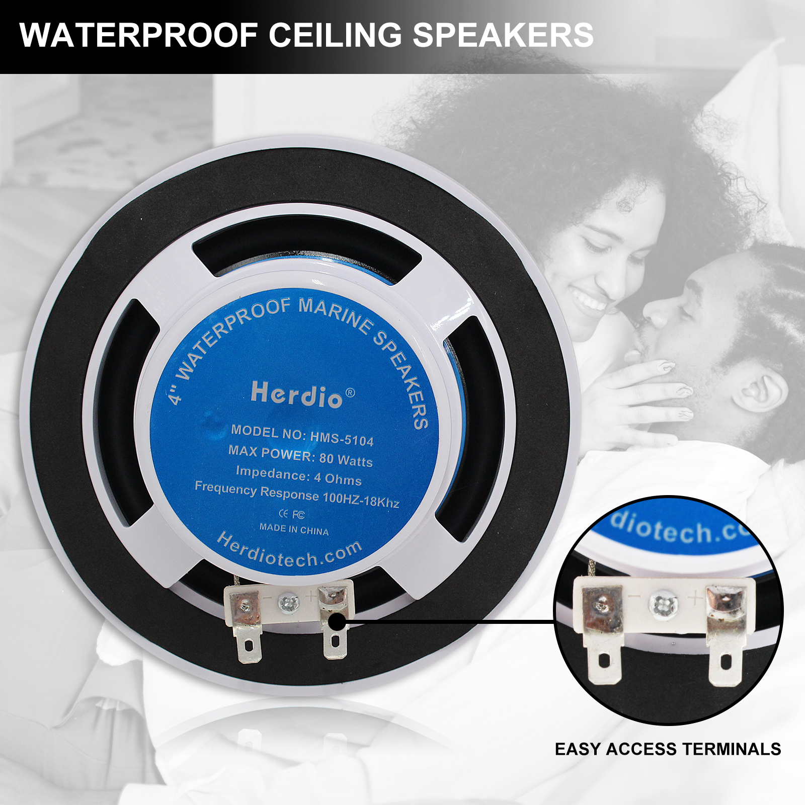 Herdio 4 Inch Ceiling Speaker  - огляд і ціна Home Cinema Denon