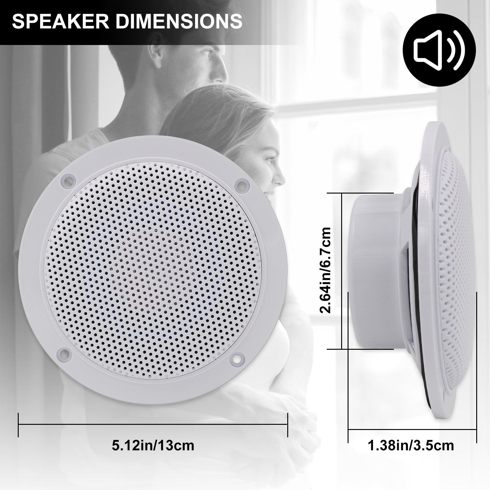 Herdio 4 Inch Ceiling Speaker  - огляд і ціна Home Cinema Denon