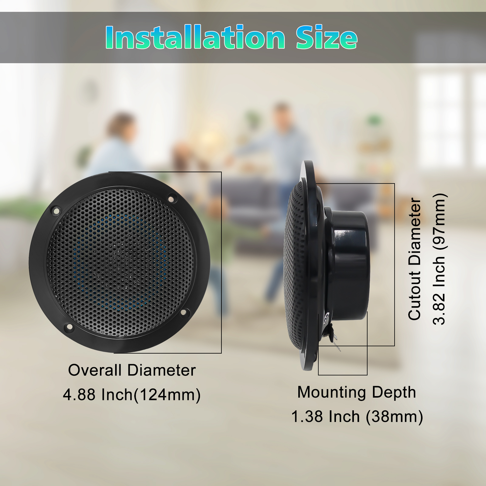 STUDIOFINIX 4'' Ceiling Speake - огляд і ціна Home Cinema Denon