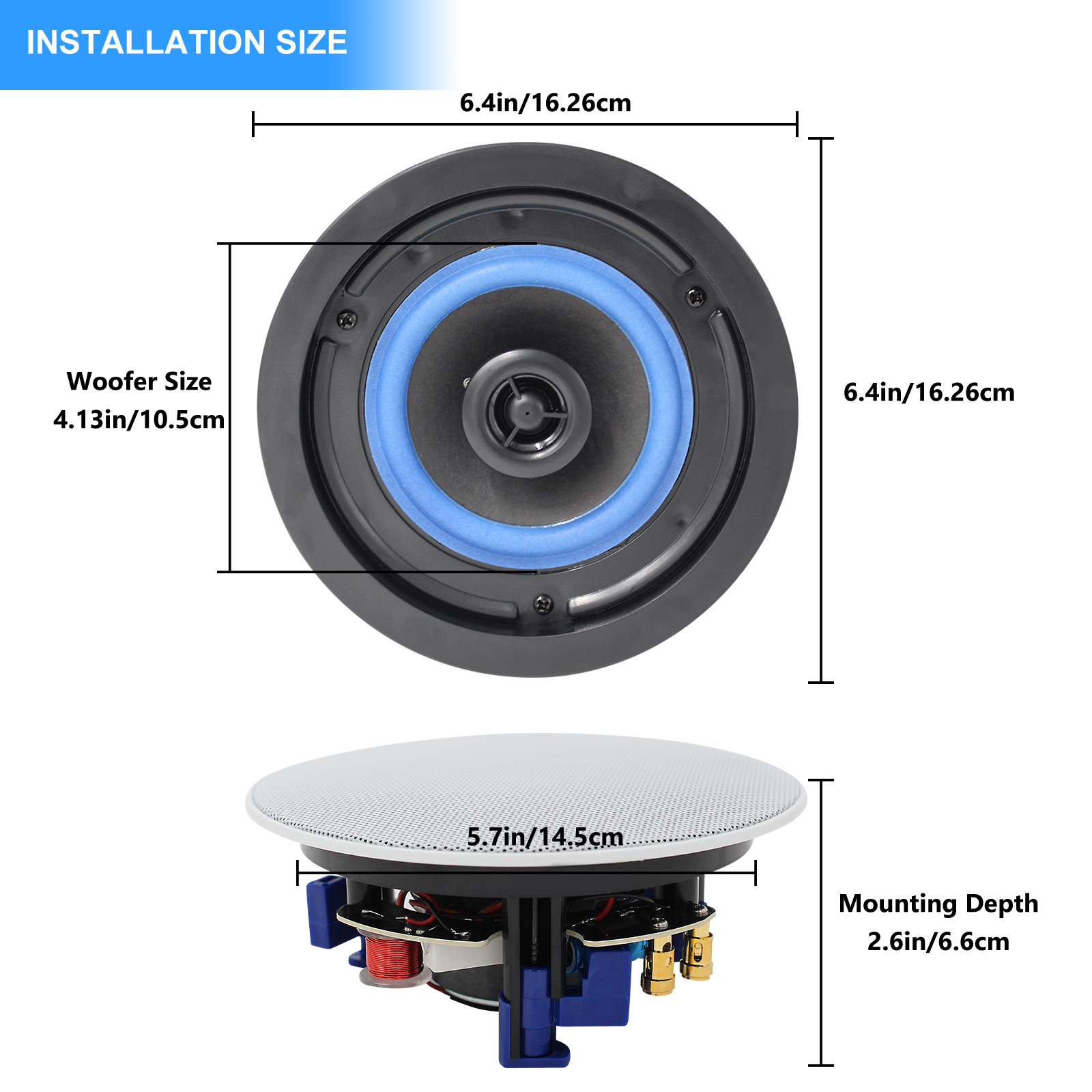 Herdio 4 Inch Flush Mount Two- - огляд і ціна Home Cinema Denon