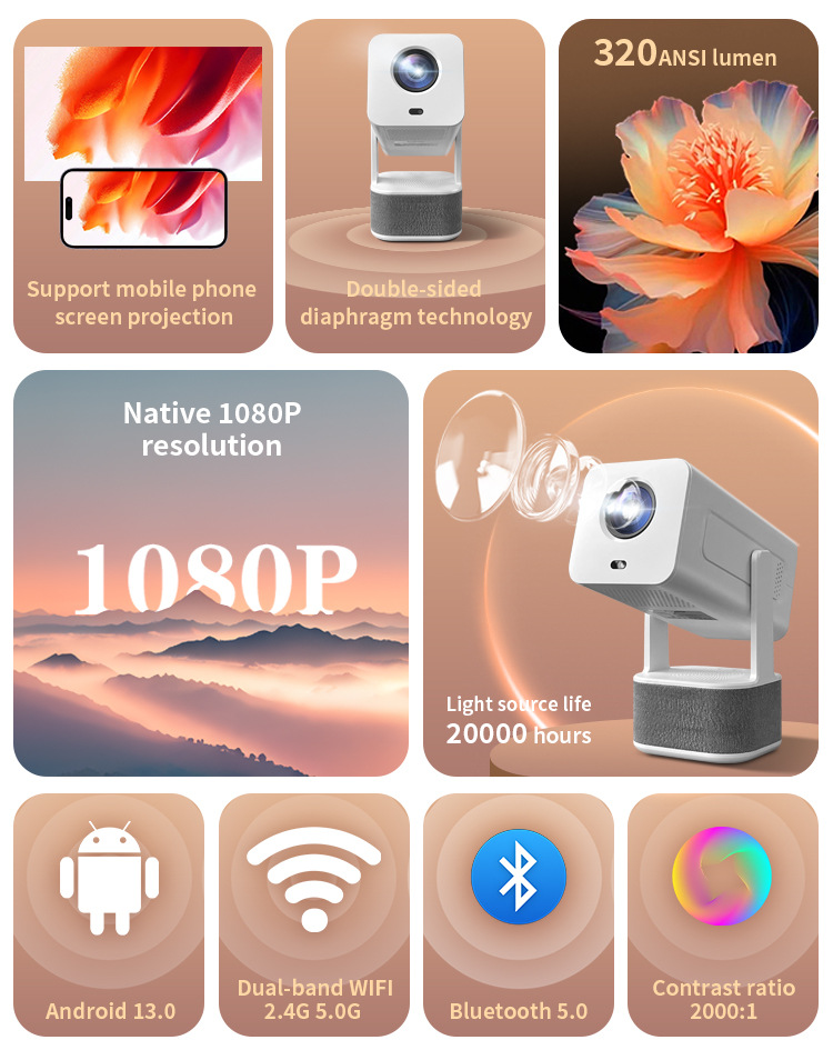 Outdoor Karaoke projector, dou - огляд і ціна Home Cinema Karaoke Projector