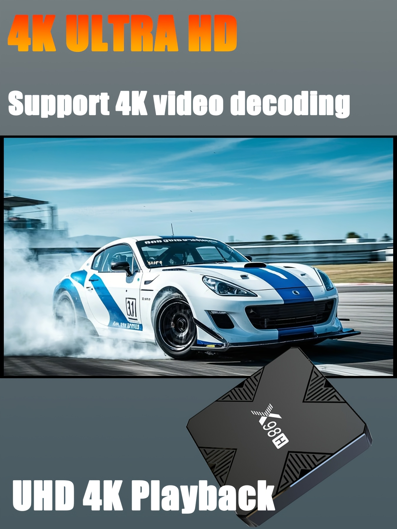 X98H TV Box Android12 Allwinne - огляд і ціна Home Cinema Quad
