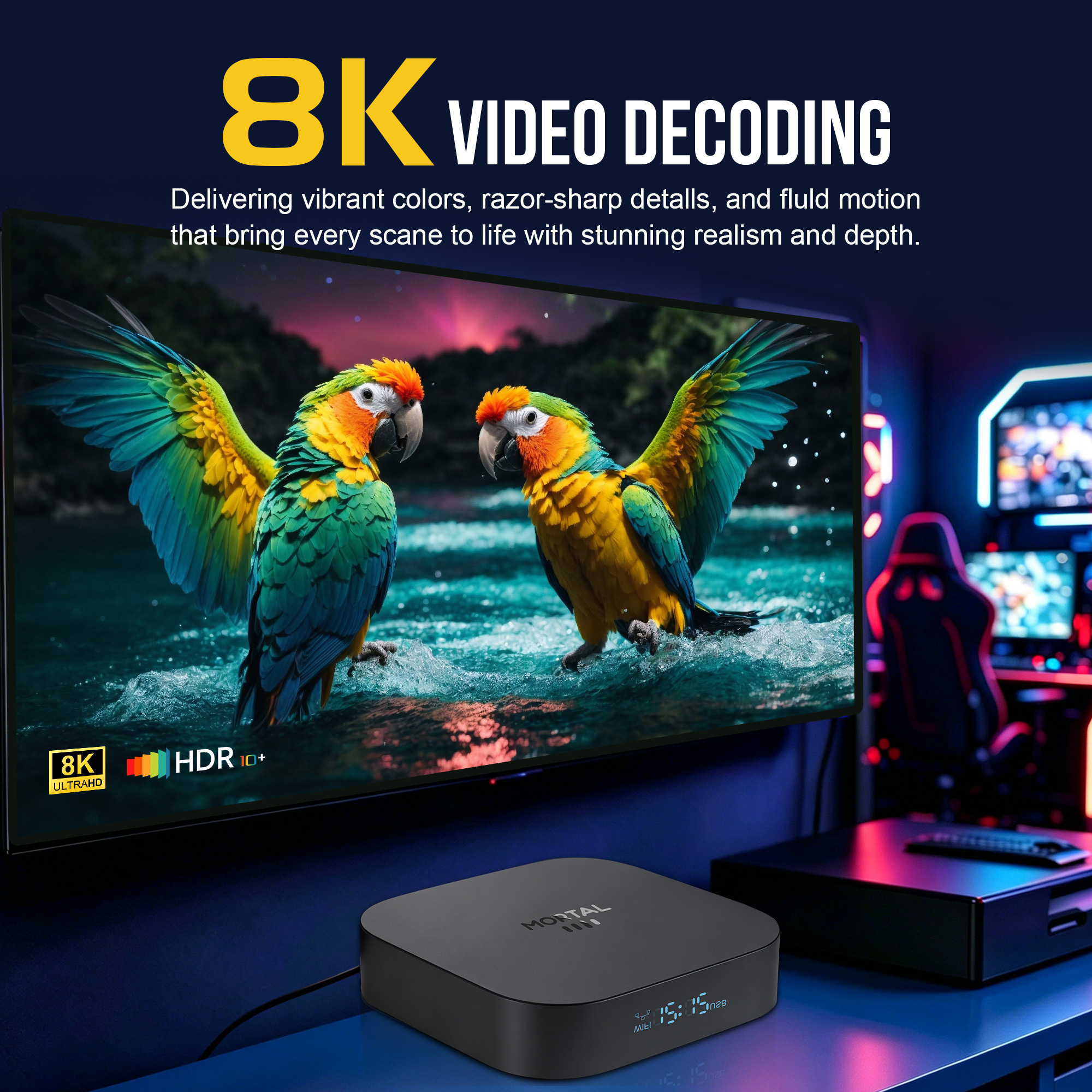 Latest X5S Android 14 TV Box 8 - огляд і ціна Home Cinema Quad