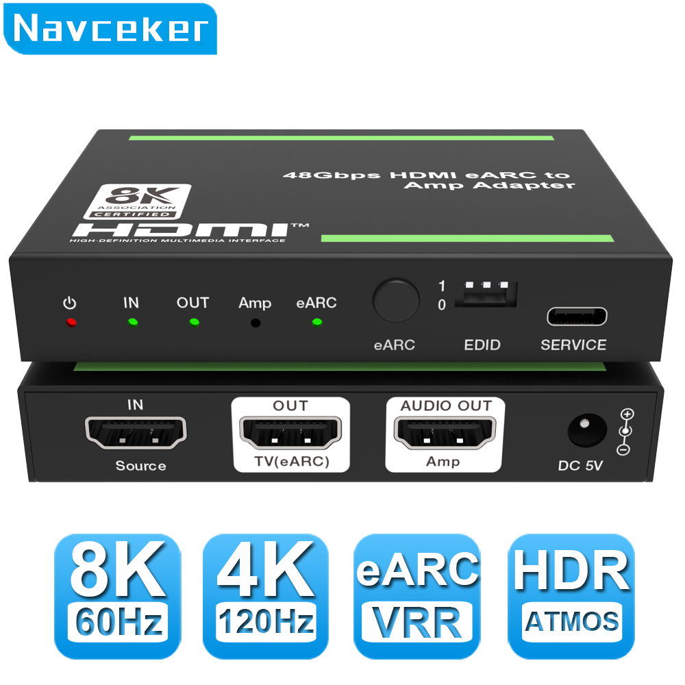 Navceke 4K 120Hz HDMI 2.1 eARC - огляд і ціна Home Cinema Tv
